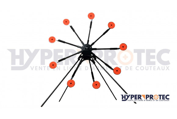 Cible de Tir Swiss Arms Roue Métallique pour calibre 4,5mm