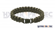 Bracelet Paracorde Mil-Tec vert ODG