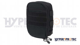 Pochette Cargo avec attache MOLLE GFC Tactical - Noir