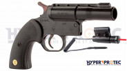 Pistolet de défense à balles caoutchouc GC27 avec laser Gom cogne Cal 12 50