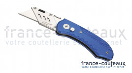 Cutter Pliant Herbertz Aluminium bleu