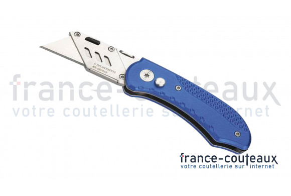 Cutter Pliant Herbertz Aluminium bleu