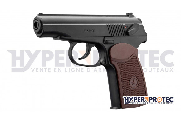 Pistolet Bille Acier Borner PM-X