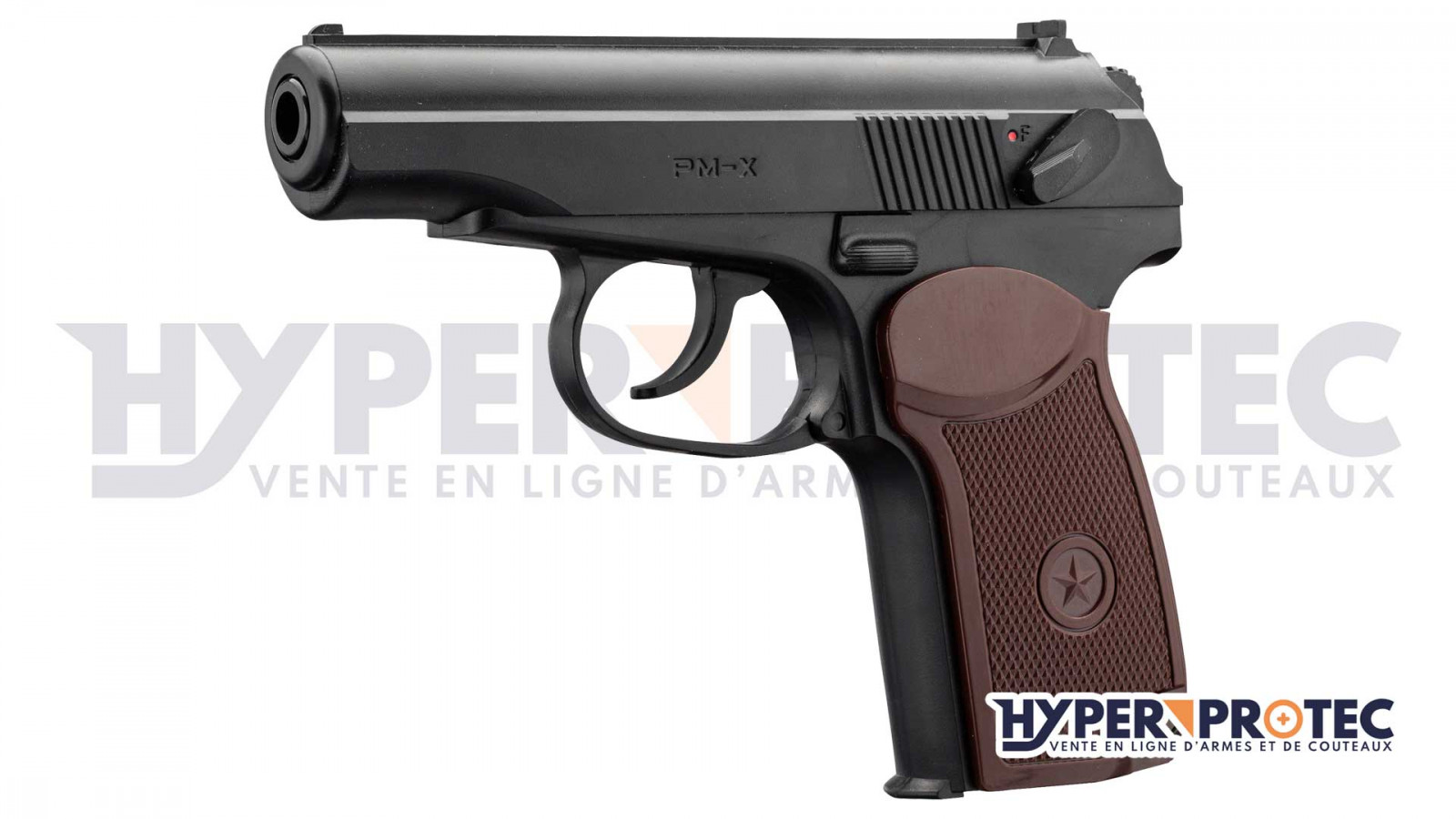 Pack Pistolet Bille Acier Borner PM-X - Pistolet à plomb