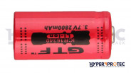 Pile CR123A Rechargeable 2800 MAH lithium-ion