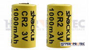 Pile CR2 rechargeable Shockli lithium-ion - CR2