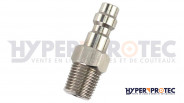 Adaptateur Quick Release Filetage Mâle 1/8" NPT