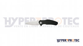 Couteau ZT en Elmax Liner lock plaquettes Carbone - 19 cm