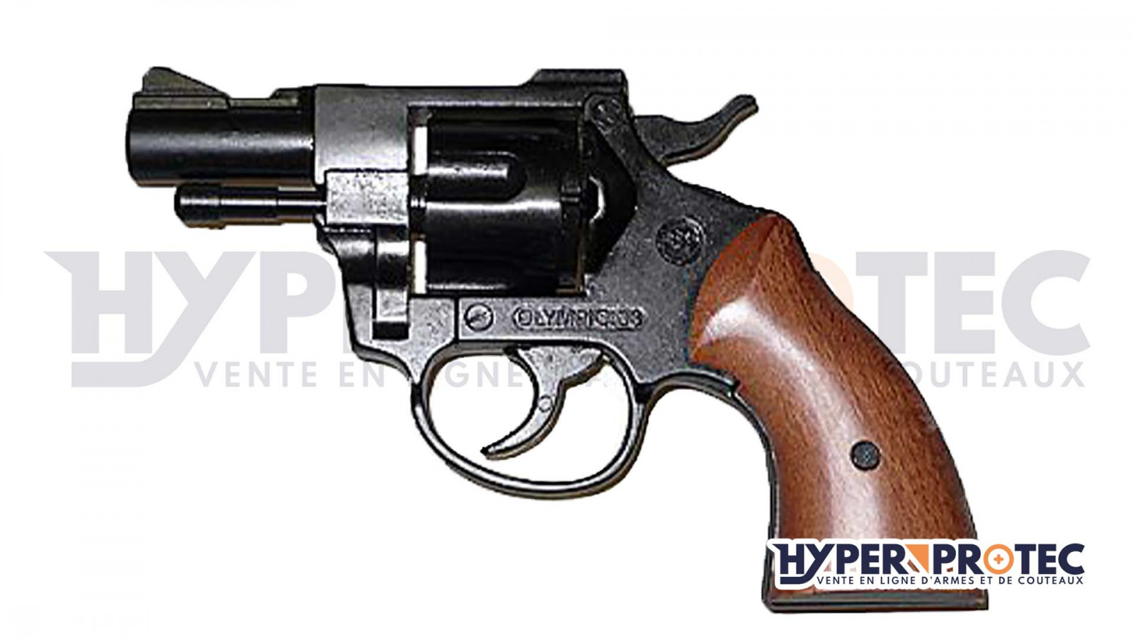 pistolet métal 8 coups 18cm