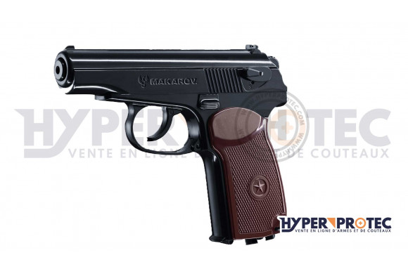 pistolet CO2 à billes acier 4.5 mm Makarov