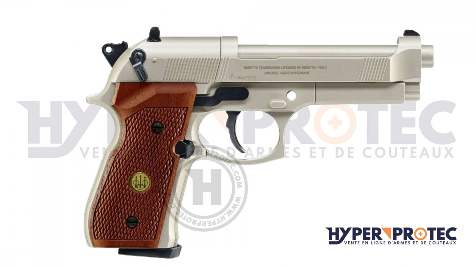 Achetez en ligne Pistolet Plomb CO2 Beretta M92 FS Finition en