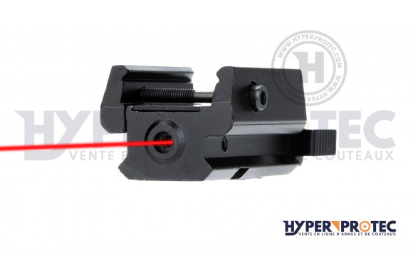 Pointeur laser pour arme, Laser rouge