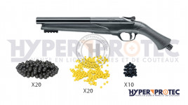 Pack découverte Fusil T4E HDS 68 de défense en balle caoutchouc calibre .68