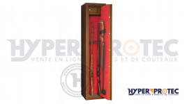 Coffre fort Sentinel couleur bois 7 armes longues