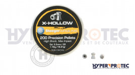 Munition Stoeger X-Hollow - boite de 200 Plomb 5.5 mm