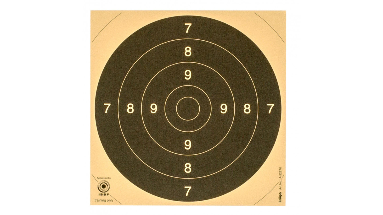 Cibles pour le tir au pistolet 25/50 m - Pistolet - Cibles de compétition -  Cibles et équipements pour cibles - Administration - Documents &  Accessoires
