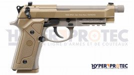 Beretta M9 A3 - Pistolet Bille Acier Coloris au choix noir ou Tan