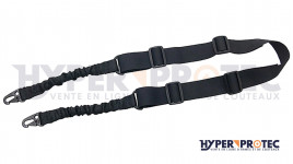 Sangle 2 points Bungee Amomax - GFC Tactical - Noir