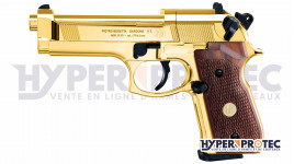 Beretta MOD. 92 FS - Pistolet à Plomb - Doré