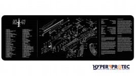 Tapis de nettoyage AK47 plan de démontage Kalash