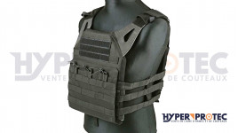 Gilet tactique type JPC Coyote - Noir