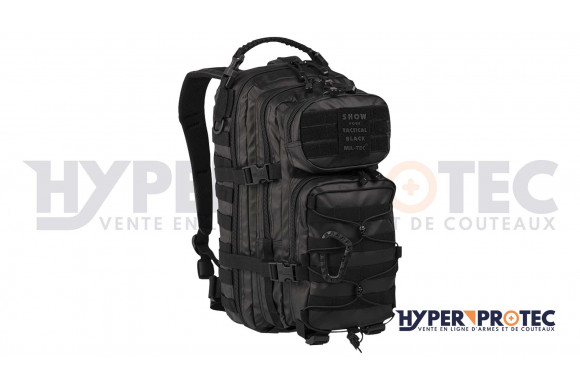 MilTec US Assault Tactical Black - Sac à Dos Tactique