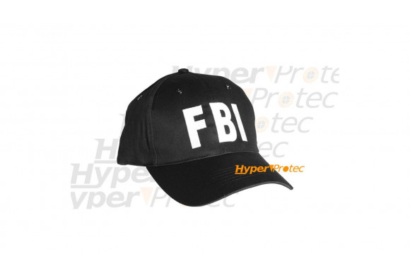 Casquette noire - FBI