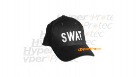 Casquette noire - SWAT pour airsoft et déguisement