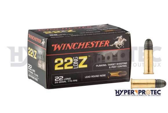 Winchester 22 Long Z - Munition 22 LR