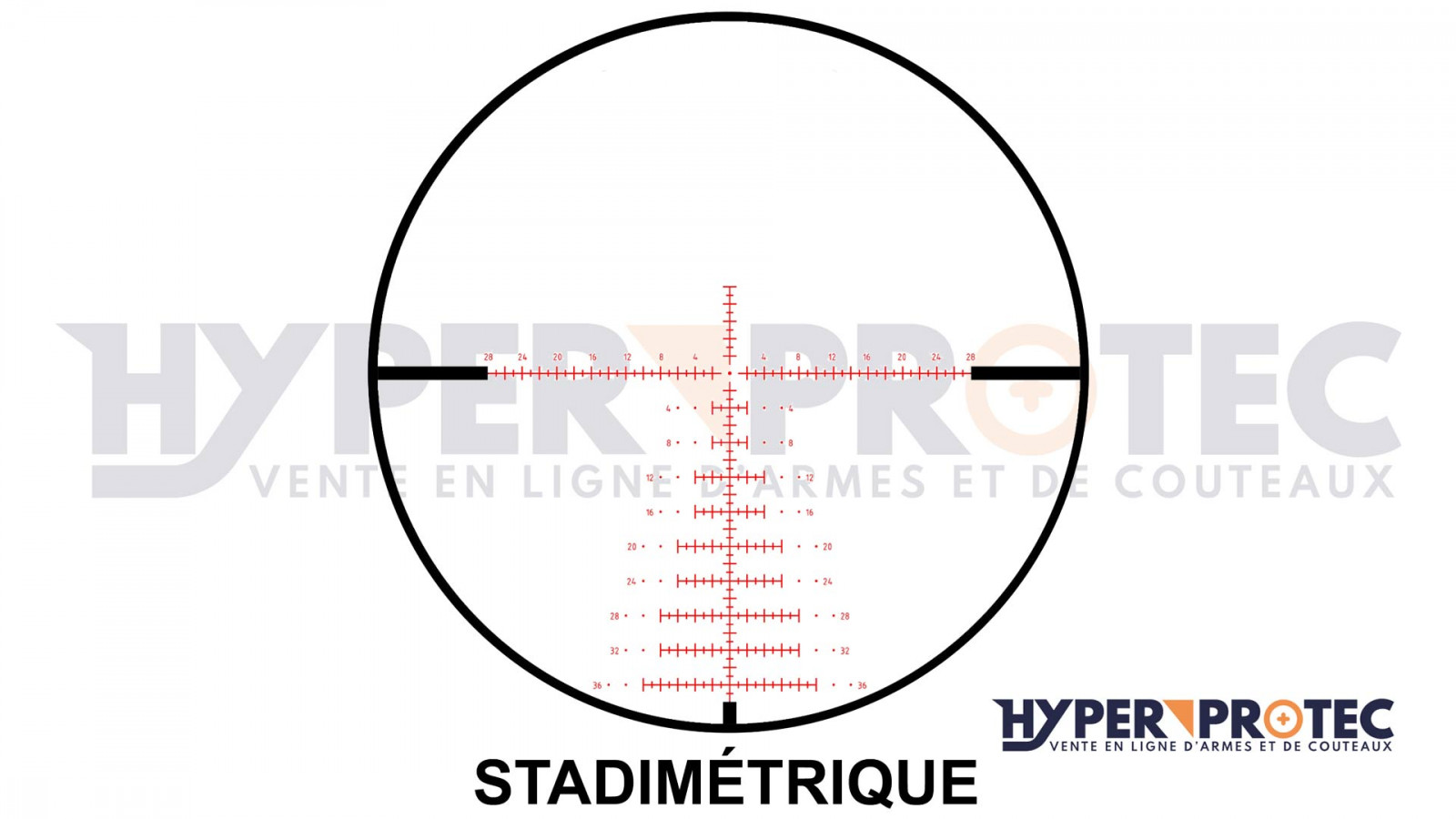 Lunette RTI 6-24X50 FFP Réticule CBR TLD Tir Tactique