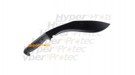 Kukri machette courbe 42cm - manche caoutchouc