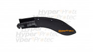 Kukri machette courbe 42cm - manche caoutchouc