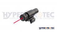Viseur Laser rouge pour arme sur montage rail 11 et 22 mm