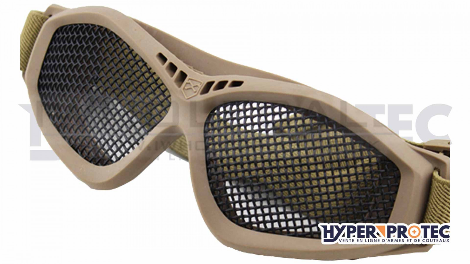 Big Foot Protect - Lunette grillagé Airsoft - HyperProtec