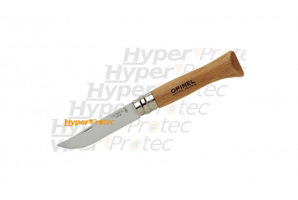 Couteau de poche Opinel Numéro 6 lame inox