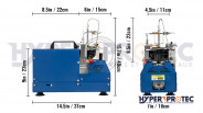 Compresseur Haute pression 300 bars pour carabine PCP et HPA