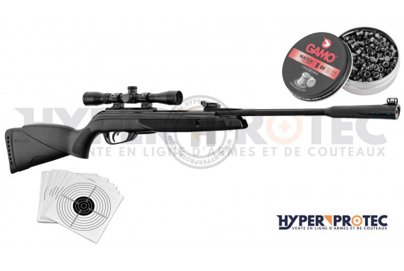 Pack Gamo Quiet Black - Carabine à Plomb