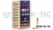 50 cartouches 22 Mag CCI Maxi-Magnum