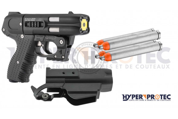 Pistolet de défense Piexon JPX4 avec visée laser pro