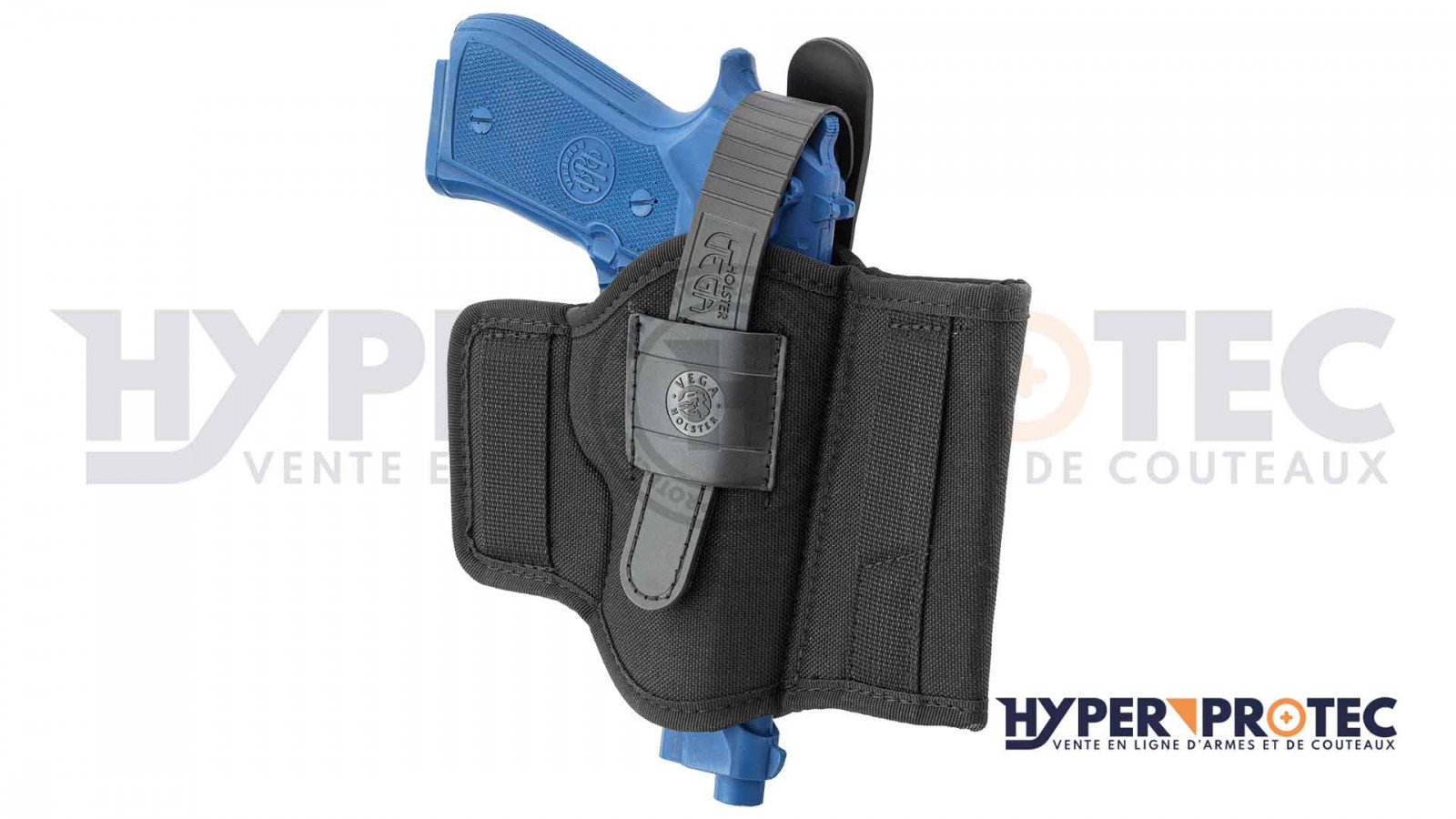 Holster étui cordura moulé avec porte chargeur