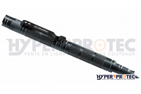 Stylo de défense Perfecta Tactical Pen III avec lampe