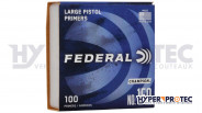 Federal Large Pistol Primers - Amorces Poudre Noire