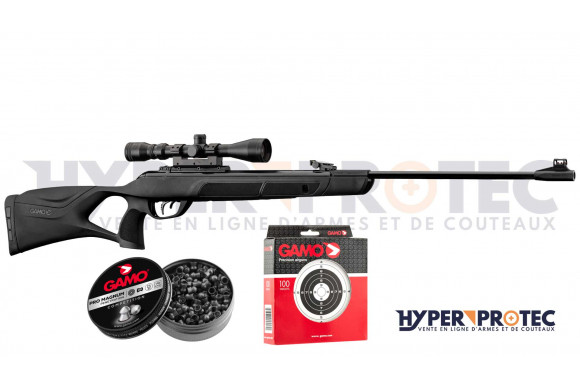 Carabine à plombs GAMO G-Magnum 1250 en pack prêt à tirer