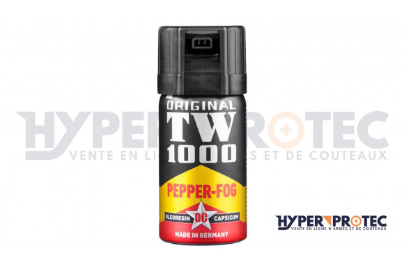 Aérosol de défense au poivre OC 40 ml TW1000