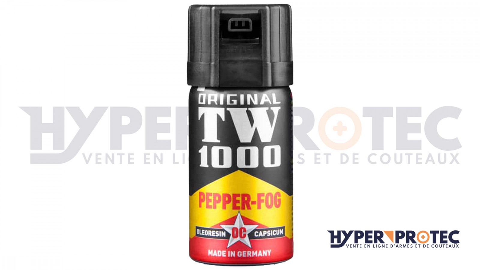 Bombe lacrymogène Pepper-Fog TOP-HIT 40 ml -  - Bombes  lacrymogènes