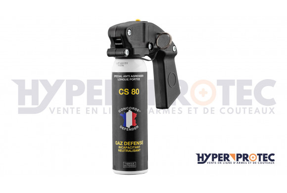 Concorde Defender CS 80 - Bombe Lacrymogène Gaz