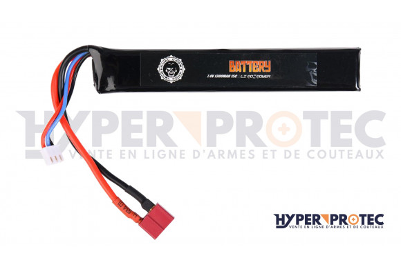 Dual Code LiPo 7,4v 1300 mah - batterie airsoft