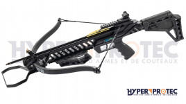 Arbalète recurve Hound 175 livres crosse retractable noire ou Camo