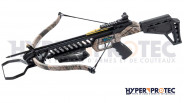 Arbalète recurve Hound 175 livres crosse retractable noire ou Camo