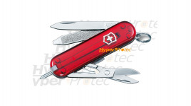 Couteau Suisse Victorinox - Signature Rouge Transparent